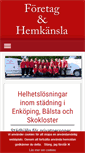 Mobile Screenshot of foretagochhemkansla.se
