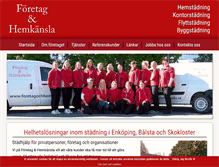Tablet Screenshot of foretagochhemkansla.se
